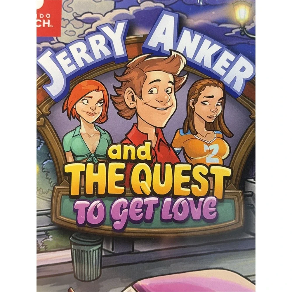 Jerry Anker and the Quest to Get Love - Nintendo Switch - New - Factory Sealed